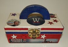Bush Cheney 04 - Political Decorated Hinged Wooden Box with Pinbacks picture