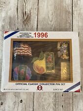 1996 Official Classic Collector Pin Set 5-Pieces Olympic Pins by Ho Ho Arts & Cr picture