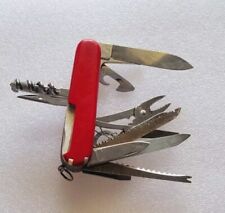 Victorinox SwissChamp 91mm Swiss Army Knife Pliers Magnifying Glass USED  picture