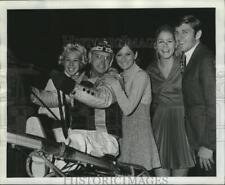1959 Press Photo Ernest Miller congratulated for Skokie Race win at Haywood Park picture