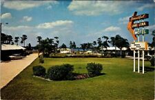 1968, Lake Lena Motel, AUBURNDALE, Florida Chrome Advertising Postcard picture