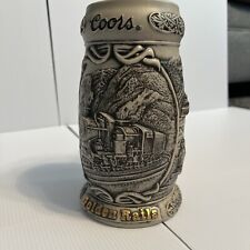 2002 Coors Beer Stein “Golden Rails”  picture