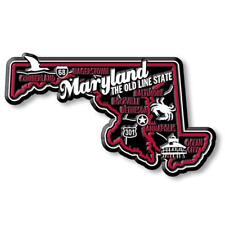 Maryland the Old Line State Premium Map Fridge Magnet picture