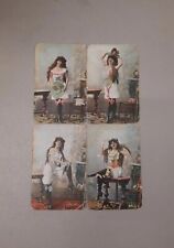3X Lot French Jolly Lady Burlesque Prostitute Early 1900s Erotic picture
