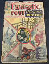 Fantastic Four #17 Marvel 1963 Taped Together Raw picture