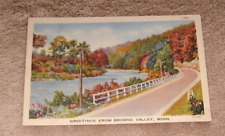 Postcard Browns Valley MN Minnesota Greetings From 1942 picture