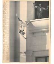 HOLLYWOOD 1990 Press Photo STUNTWOMAN Janet Orcutt FALL Movie 