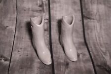 Frankoma Pottery Miniature Boots - 1940s-60s picture