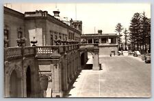 Mexico City DF D.F. - Chapultepec Backyard old real photo postcard Unposted picture