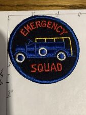 OLD FELT NEW YORK CITY POLICE EMERGENCY SQUAD ESU RARE Vintage NYC PD SQD PATCH picture