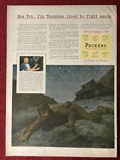 Packard PT Boats & Aircraft Engines WW2 Era 1940’s Print Ad-  Great To Frame picture
