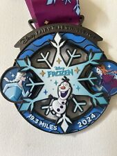 2024 Disney Princess Frozen Elsa Anna Olaf Fairytale Challenge Medal RunDisney picture