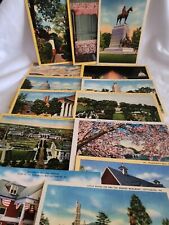 Vintage Postcards Lot of 13 - Washington DC, PA, VA Historical Sites City Views picture