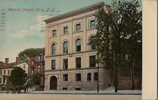 Masonic Temple, Utica NY New York Antique Postcard Posted 1909 Made in Germany picture