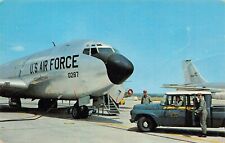 Boeing KC-135 Stratotanker USAF Air Force Combat Military Plane Vtg Postcard A32 picture