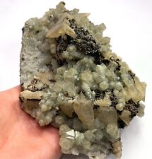 1000g  Natural bone crystal & calcite quartz crystal cluster specimen  A145 picture