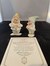 Lenox Happy And Bashful Salt And Pepper Set Rare picture