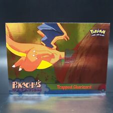 1998 Topps Pokemon Movie Pikachu's Vacation #51 Trapped Charizard Holo Foil Blue picture
