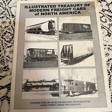 Illustrated Treasury Of Modern Freight Cars of North America James Kerr Soft Cov picture