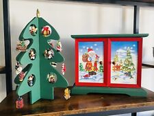 Thomas Pacconi Advent Christmas Ornaments With Tabletop Tree picture