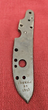 Steven Jenks Rhode Island Flintlock Musket Lock Plate Dated 1813 Historical USA picture