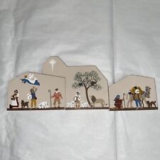 Lot Of 3 The Cat's Meow Village Nativity Set Faline picture