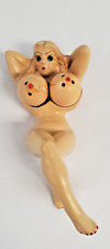 Vintage Naughty Nude Salt & Pepper Shakers Naked Pin Up Lady Rare picture