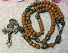 Paracord rosary - Durable Catholic Rosary - Paracord Rosary- Handmade picture