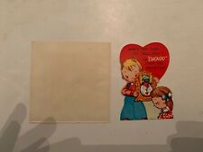 Vintage 1950's-60's I'm Cuckoo Over You Valentine Greeting Card Unused picture