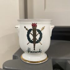 Vintage Harrods Knightsbridge By Royal Crown Duchy Gold Trimmed Ceramic Cup EUC picture