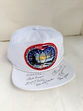 Vintage NASA STS-71 Crew Signed Hat Collectible Snap Back Flat Bill Astronaut picture