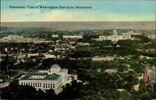 Postcard: Panoramic View of Washington East from Monument. 5000 picture