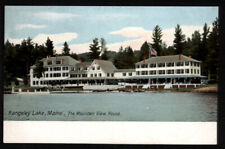 RANGELEY LAKE, MAINE - the MOUNTAIN VIEW HOUSE * not posted Undivided Back picture