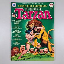 LIMITED COLLECTORS' EDITION #C-29 F, Joe Kubert Tarzan Treasury, DC Comics 1974 picture