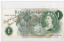 £1 Bank Note - Fess Parker - Signed Autograph - Rare picture