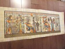 Huge Signed Handmade Papyrus Egyptian Wedding/Marriage Ceremony Painting_32