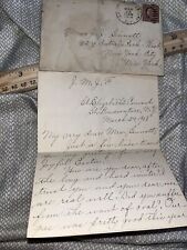 Antique 1918 Letter from St Elizabeth’s Convent / St Bonaventure NY - Holy Week picture