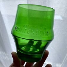 Montenegro Amaro Glass / Tumbler - Vintage, 12oz, Emerald Green, Perfect Cond. picture