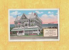 NJ Ocean Grove 1931-55 vintage postcard ARBOTON 7-9 SEAVIEW AVE WILLIAMS Owner picture