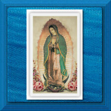 Prayer to Our Lady of Guadalupe LAMINATED  Wallet Size Catholic Holy Card  picture
