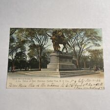 Statue Of General Sherman Central Park New York City USA 1905 Postcard Gen picture