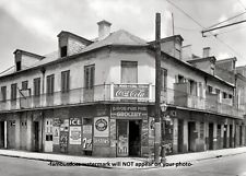 1941 New Orleans PHOTO Bourbon Street Scene New Orleans Louisiana Shops Store picture