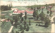 Hand Colored Postcard Overview of Point Defiance Park in Tacoma, Washington picture