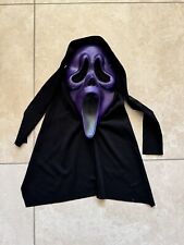 Vintage Rare Scream Ghostface Purple Metallic Mask  Easter Unlimited 2013 picture