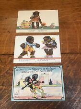 Vintage Black Americana Cartoon Postcards picture