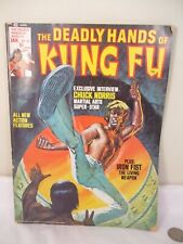 Stan Lee Deadly Hands of Kung Fu #20 January 1976 Chuck Norris Cover Ungraded Ro picture