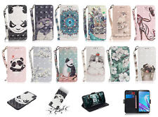 Leather Painted Wallet Phone Case For OPPO A92S K11X A98 A78 A17K A58 A76 K9 picture
