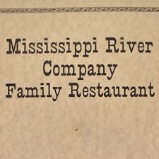 1980s Mississippi River Company Family Restaurant Menu Lexington Kentucky picture