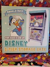 Disney Donald Duck Fashionable 2-tier Storage Case Box Japan Import picture