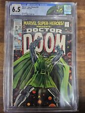 Marvel Super-Heroes 20 CGC 6.5 White Pages Doctor Doom story, 1st app of Valeria picture